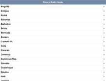 Tablet Screenshot of caribbean-radio.com